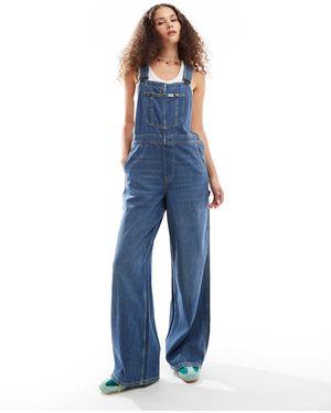 Lee Jeans Loose Fit Dungarees - Blue