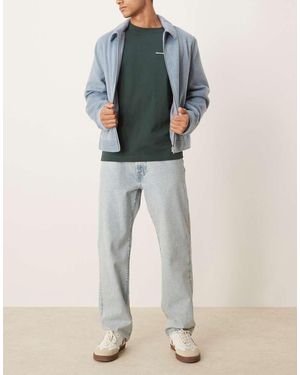 Abercrombie & Fitch Jeans Leggeri Ampi Lavaggio Chiaro - Blu