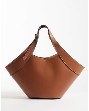 Mango Shoulder Bag - Brown
