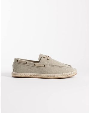 ASOS Boat Shoe Espadrilles - White