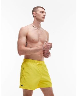 Lacoste Swim Shorts - White