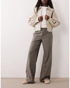 GOOD AMERICAN Pull On Trousers - Natural