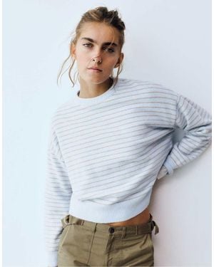 Pull&Bear Soft Knit Boxy Jumper - Grey