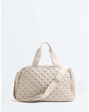 Oysho Padded Technical Sports Bag - Natural