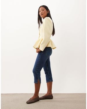 Miss Selfridge Korsett-blazer mit schößchen - Blau