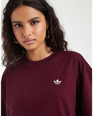 adidas Originals Essential Oversized T-Shirt - Purple