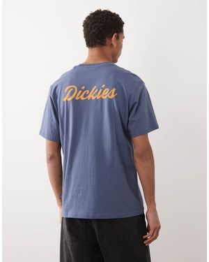 Dickies Wellsville Backprint T-shirt - Blue