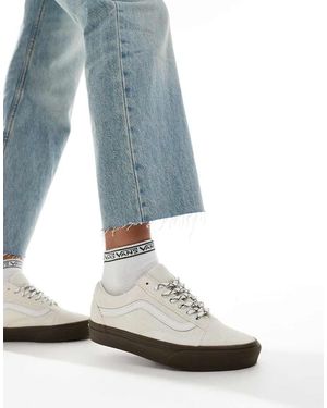 Vans Old Skool Hairy Suede Trainers - Blue