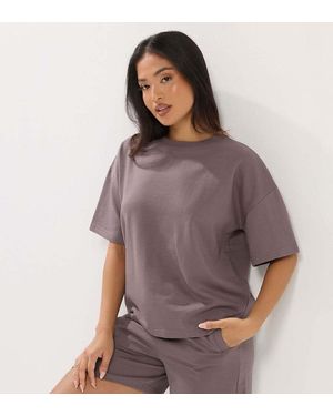 PixieGirl Petite T-Shirt & Shorts Set - Purple