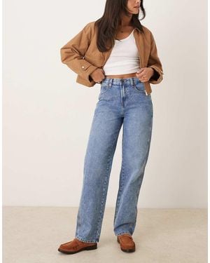 Dickies Farner baggy Fit Two Tone Faded Denim Jeans - Blue
