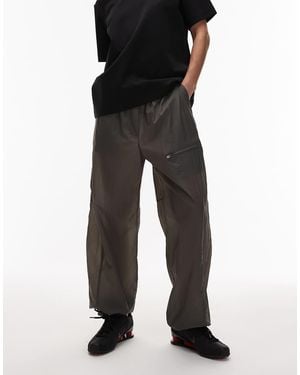 ARKET Ripstop Parachute Trousers - Black