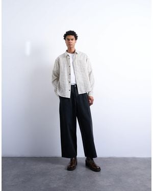 TOPMAN Barrel Twill Carpenter - White
