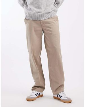 New Look Relaxed Fit Chinos - Natural