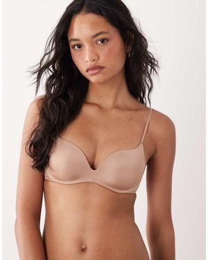 Cotton On Wirefree Sweetheart Bra - Brown