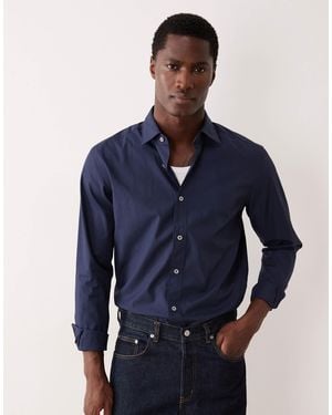 Mango Cotton Shirt - Blue