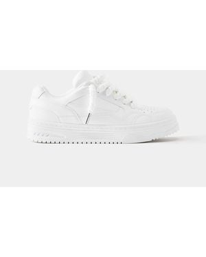 Pull&Bear Schnür-sneaker - Weiß