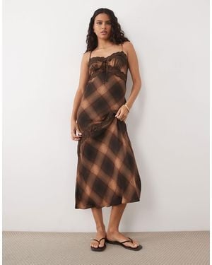 New Look – midikleid - Natur