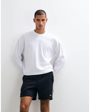 Reebok Siderwinder Voetbal Sweatshorts - Wit