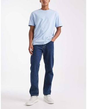 Jack & Jones Chris Straight Jean - Blue