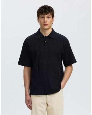 SELECTED Polo Shirt - Blue