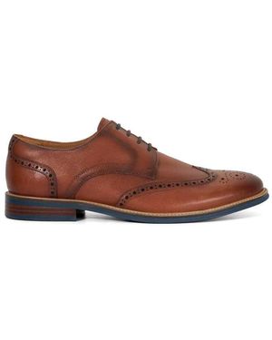 Dune Stanford Lace Up Shoes - Brown