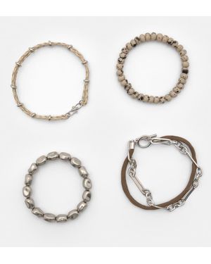 Pull&Bear Touwarmband - Metallic