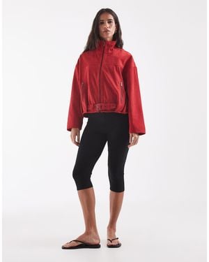 ONLY Legging capri en jersey - Rouge