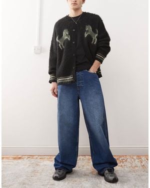 Collusion X002 Baggy Jeans - Blue