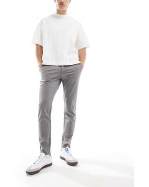 Only & Sons Smart Tapered Fit Trouser - White