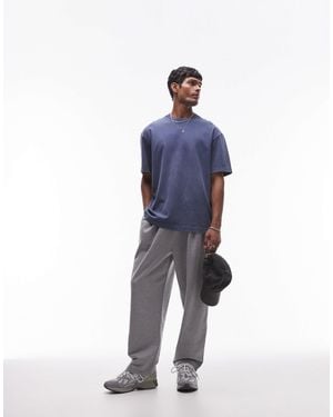TOPMAN Oversized T-shirt - Blue