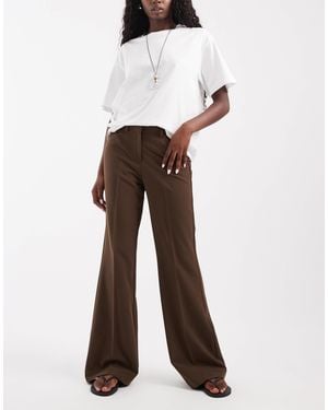 JJXX Mary Tailored Flared Trouser - White