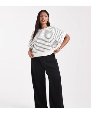 Vero Moda Loose Pull On Trousers - White