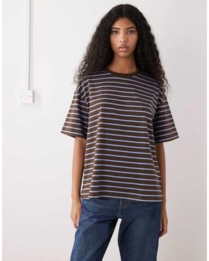 Monki Oversized T-shirt - Blue