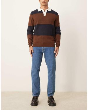 Abercrombie & Fitch Vaqueros Con De Corte Recto De Estilo Años 90 De -Azul
