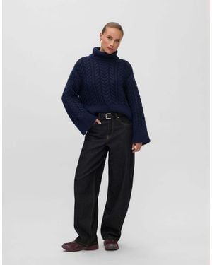 Vero Moda Strickpullover - Blau