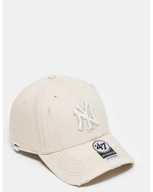 '47 Ny Yankees Clean Up Baseball Cap - Natural