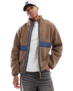 Farah – elias – fleecejacke - Natur