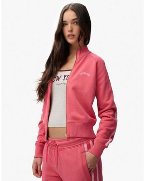 Superdry – essential – trainingsoberteil - Rot