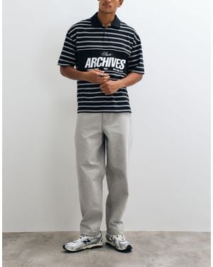 ASOS Relaxed Tapered Jeans - Gray