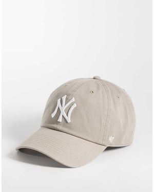 '47 Ny Yankees Clean Up Cap - Natural