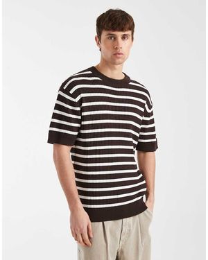 Redefined Rebel Kevin Knit T-Shirt - Black