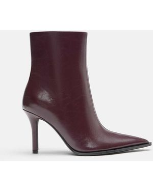 Pull&Bear – stiefeletten - Lila