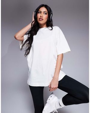 4505 Icon Heavyweight Cotton Oversized T-shirt With Quick Dry Finish - Grey