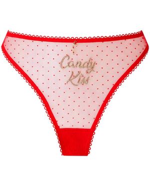 Ann Summers Candy Kiss Knicker - Red
