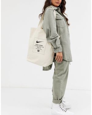 Nike Swoosh Tote Bag-cream - Natural