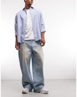 Liquor N Poker – superweite jeans - Blau