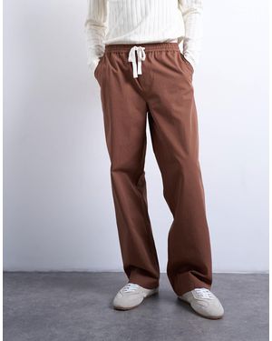 TOPMAN – weite hose - Braun