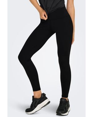 Only Play Leggings Deportivos Negros De