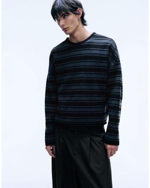Weekday Boxy Oversized Fit Jumper - Blue