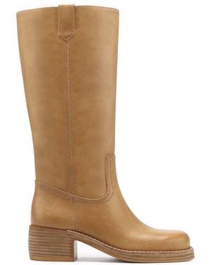 Nokwol Fear Western Knee Boots - Brown